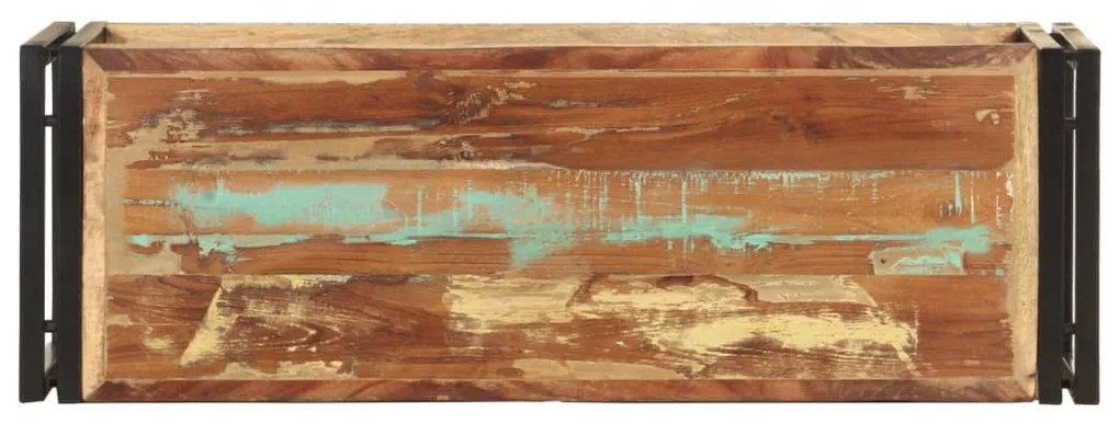 Móvel de TV 90x30x40 cm madeira recuperada maciça