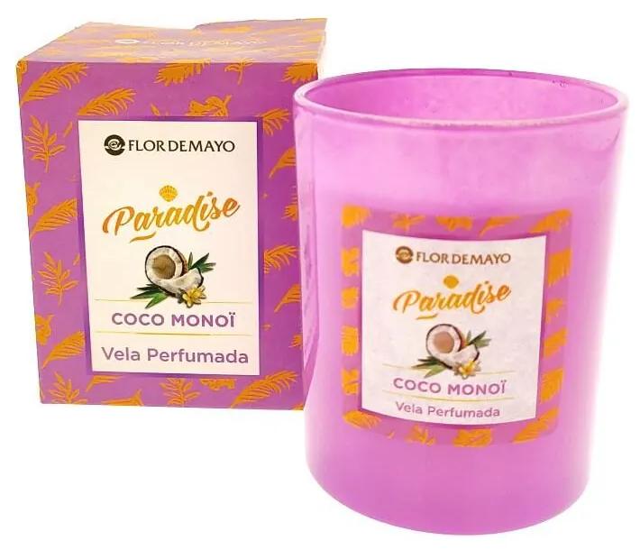 Vela Perfumada Flor de Mayo Paradise Coco Monoi