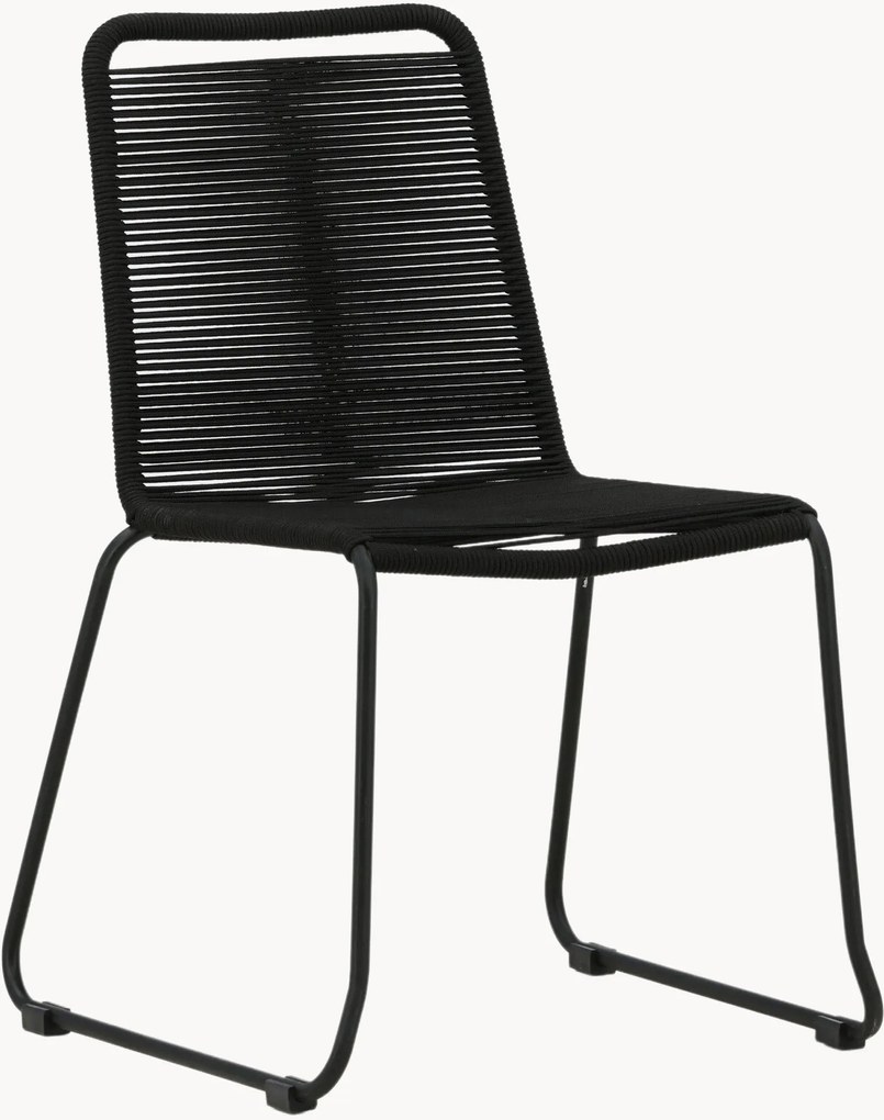 Cadeiras de jardim empilháveis Lindos, conjunto de 2