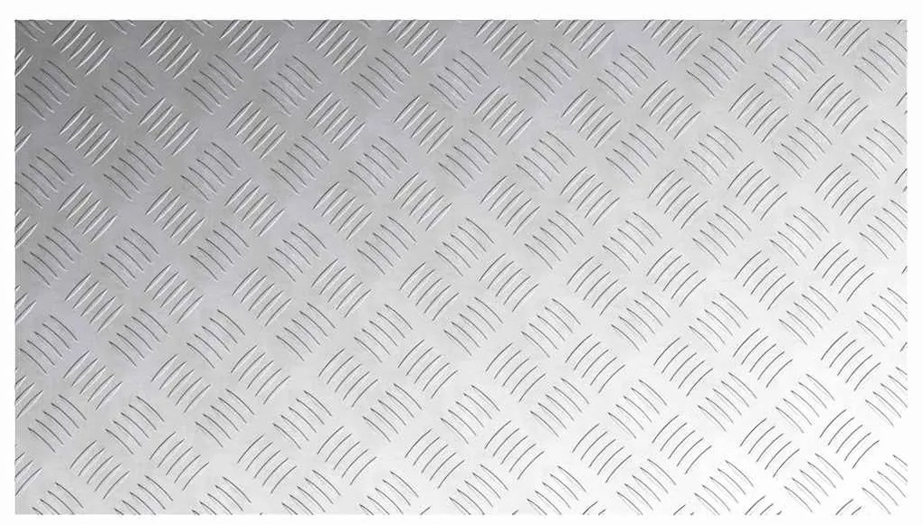 2 Placas de Alumínio Antiderrapantes em Chequer 90x50 cm