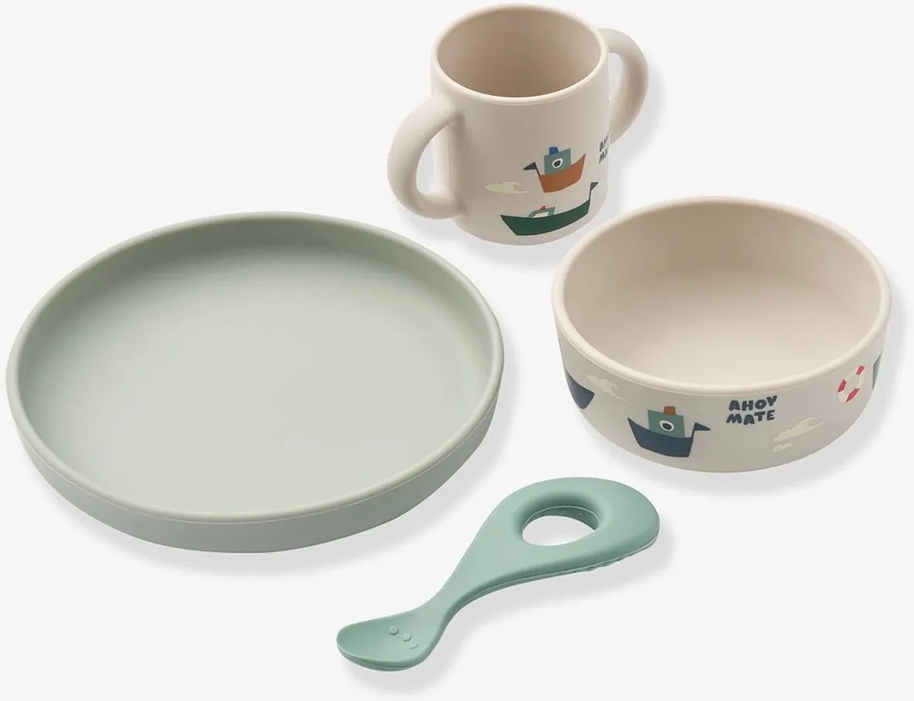 Conjunto de refeição Vivi - LIEWOOD verde-água