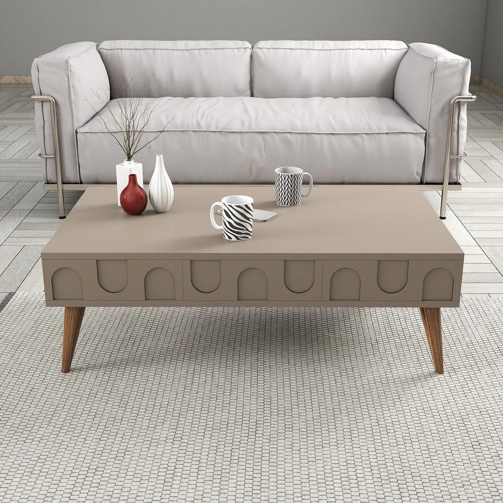 Mesa de Centro Lyon – Atlas Walnut – 105x34,6x60 cm