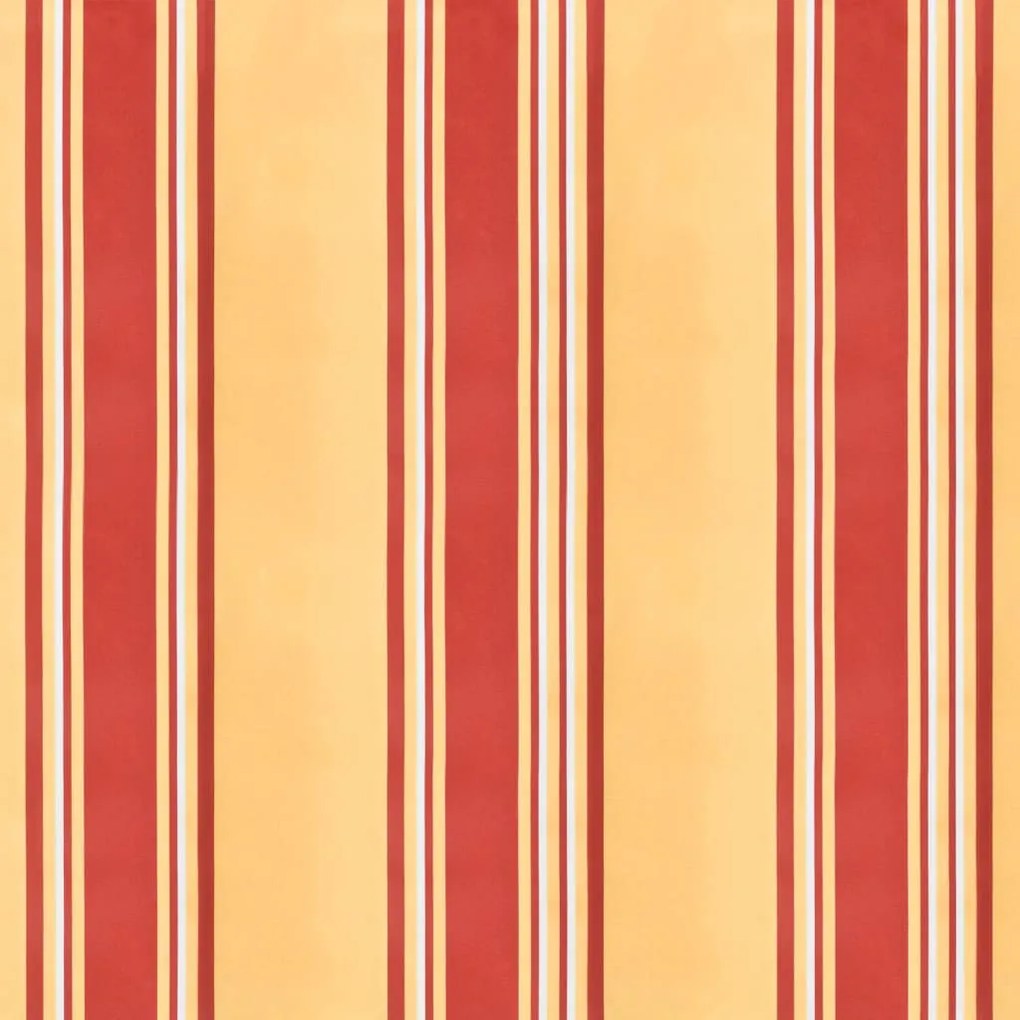 Tecido substituição p/ sanefa toldo 4,5m riscas amarelo/laranja