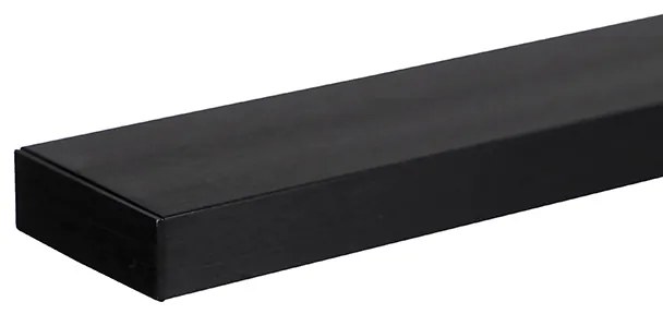 Candeeiro de suspensão moderno preto 90 cm com LED incluído - Banda Moderno