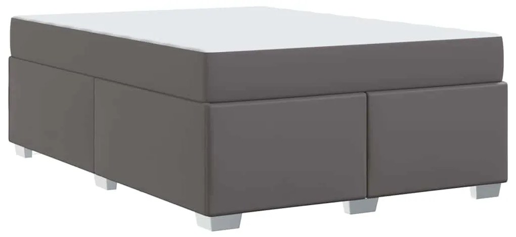 Estrutura da Cama Outros Cinzeto 140 x 200 cm Couro sintético