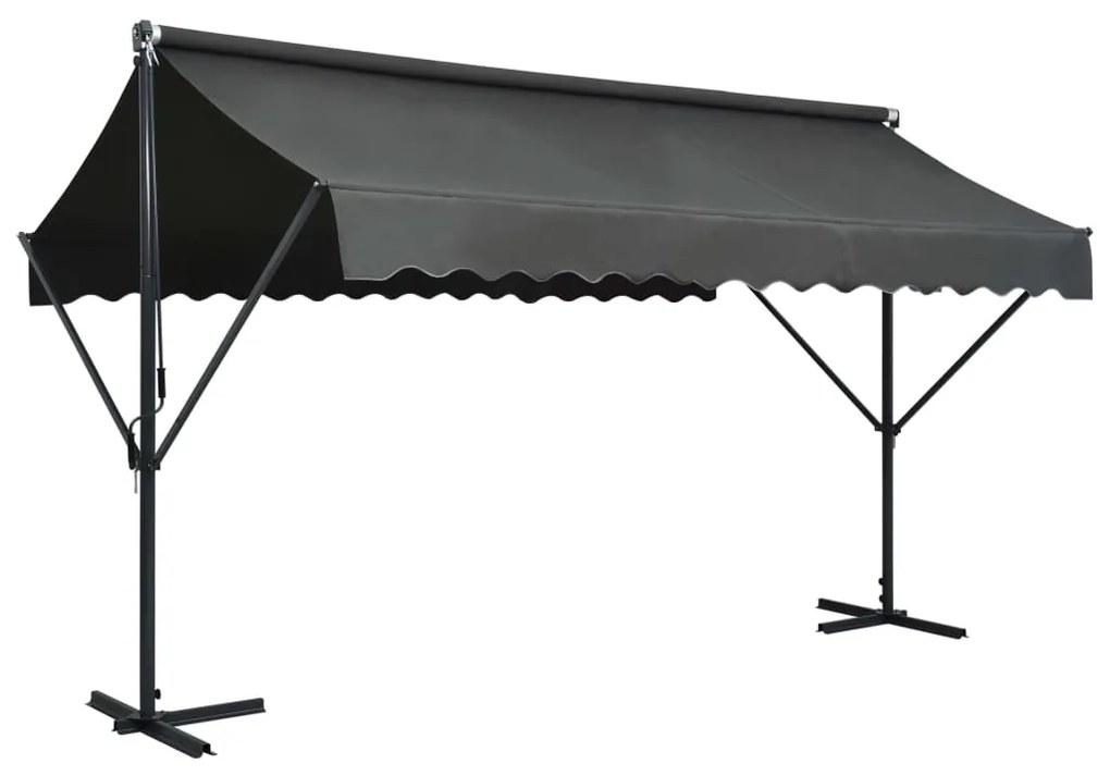 Toldo de pé 400x300 cm antracite