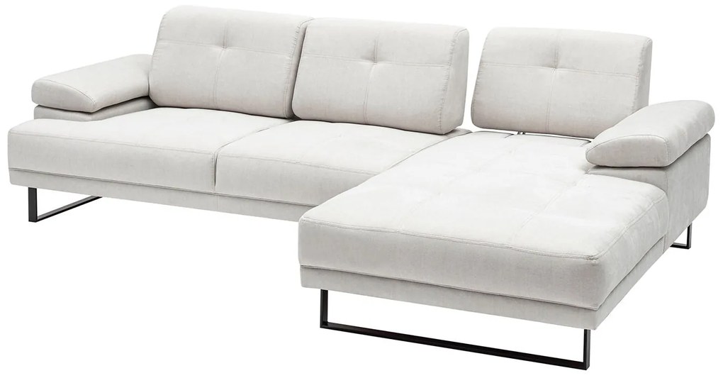 Sofá de Canto Mustang – Bege – 314 x 174 cm