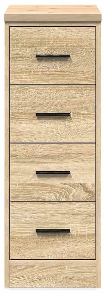 Armário de arrumação de garagem carvalho sonoma 30x51x85 cm