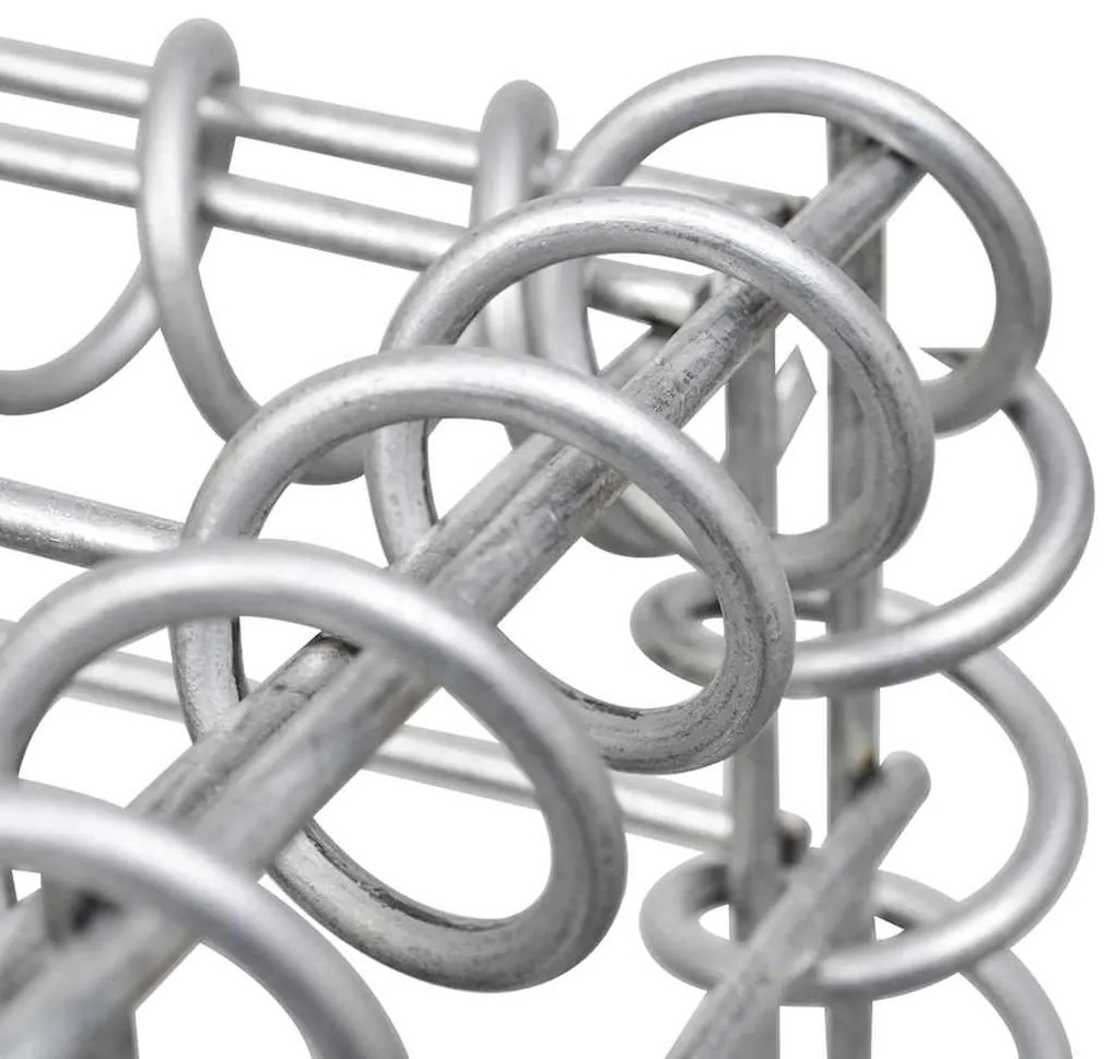 Cesto gabião arame galvanizado 150 x 100 x 30 cm