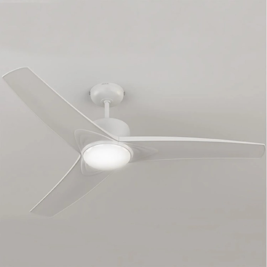 Ventoinha de teto EnergySilence Aero 550 52’’ com 3 pás, 60 W, candeeiro LED e função verão/inverno