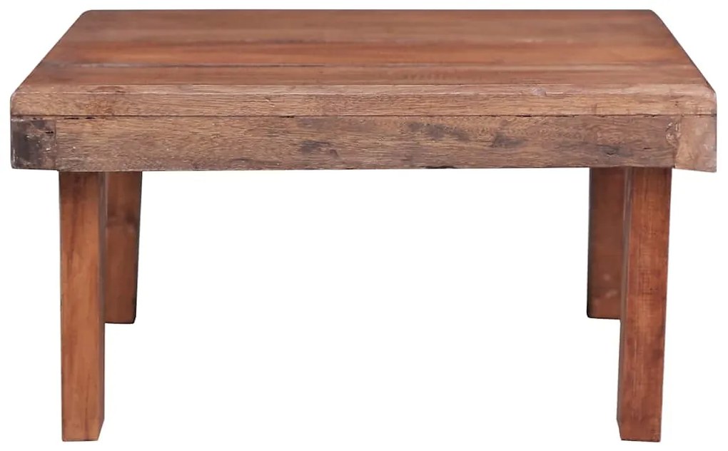 Mesa de centro 60x45x23 cm madeira de mogno maciça