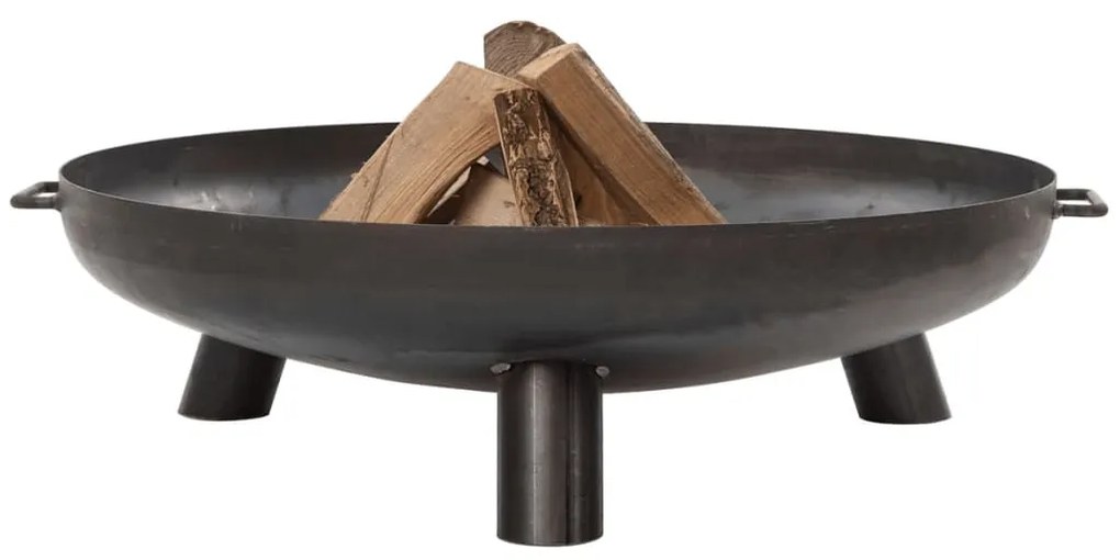 Taça de combustão Salo 80 cm aço preto 81020