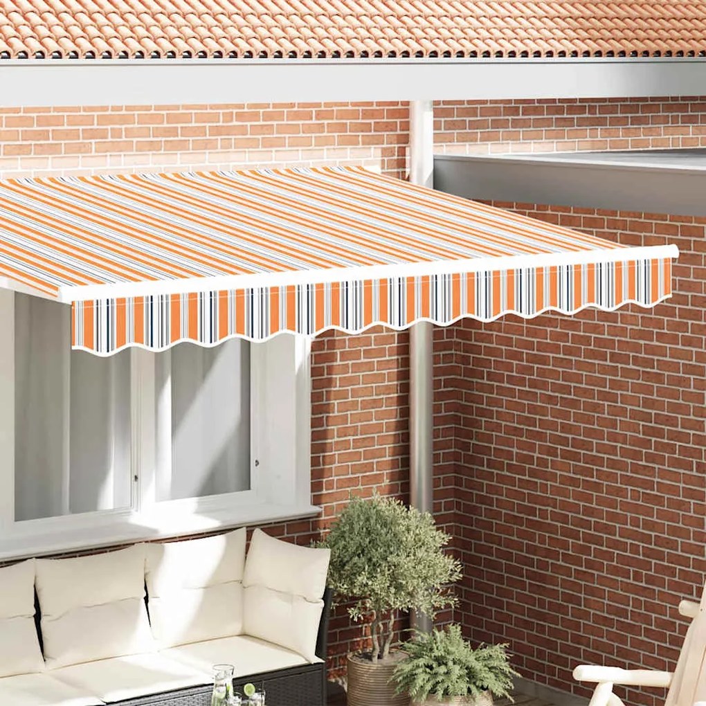 vidaXL Balcão de Toldos para Estrutura de 2,5m Multicor 2,3x0,2m