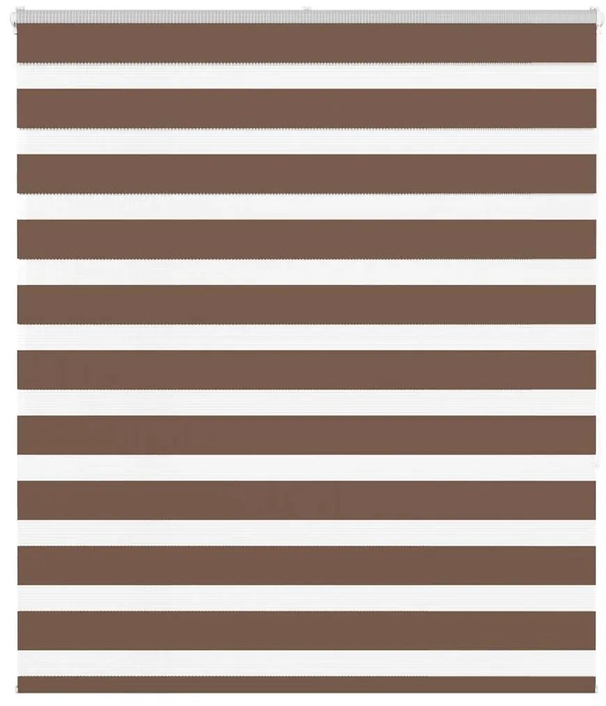 vidaXL Cortina de zebra 135x150 cm largura do tecido 130,9cm poliéster