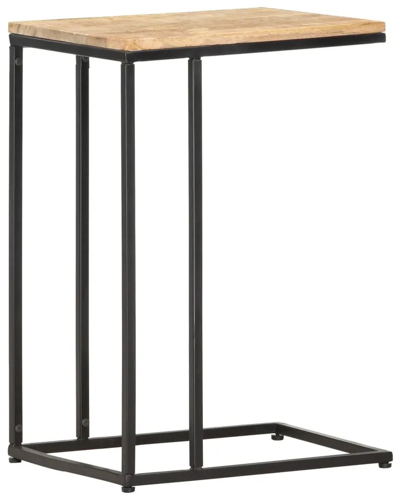 vidaXL Mesa de apoio 35x45x65 cm madeira de mangueira maciça