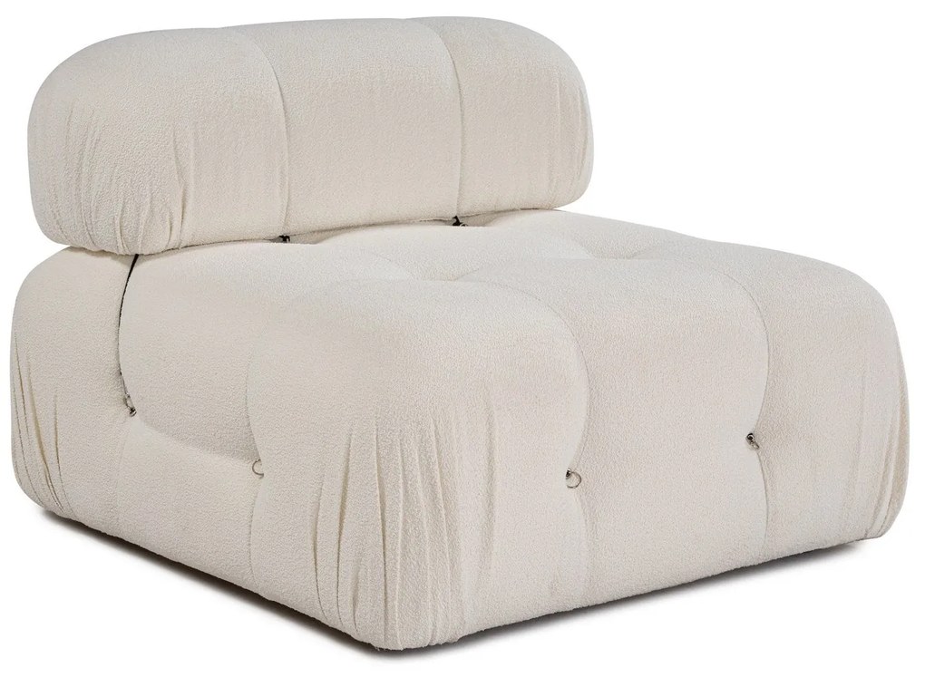 Sofá 1 Lugar Bubble – Branco – 95x95x75 cm