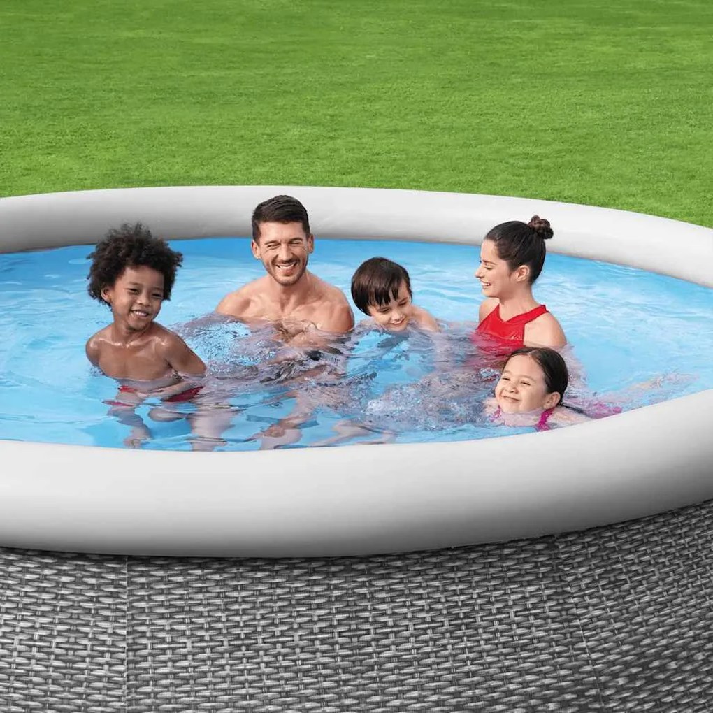 Conjunto de piscina redonda 366x76 cm