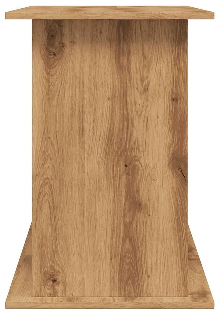 Suporte aquário 121x41x58 cm deriv. madeira carvalho artisiano