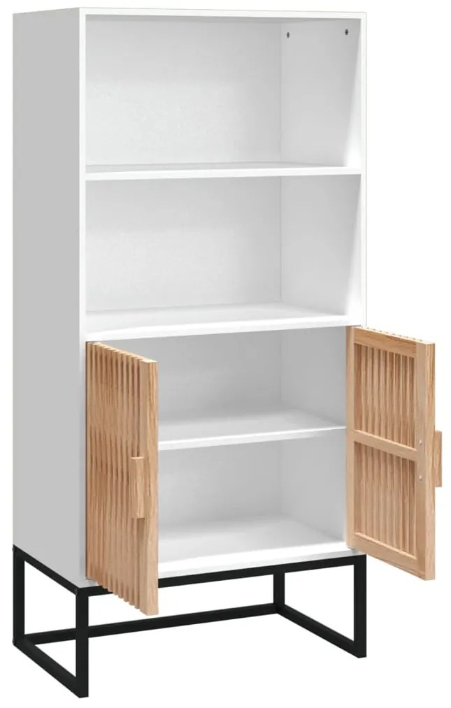 Aparador alto 60x35x125 derivados de madeira branco