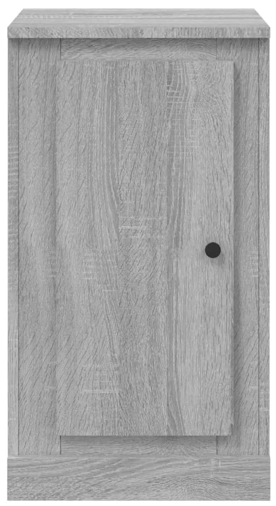 Aparador 37,5x35,5x67,5 cm derivados de madeira cinzento sonoma