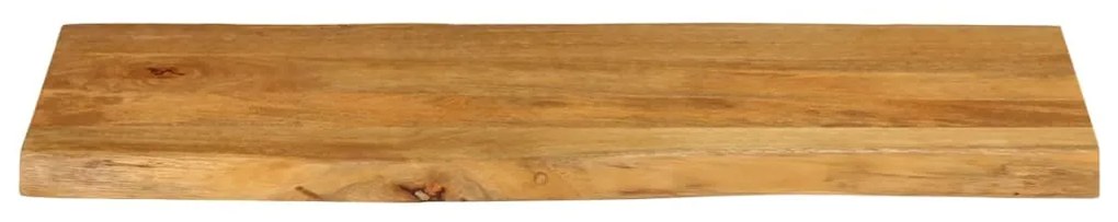 Tampo de mesa c/ borda viva 100x40x2,5 cm mangueira maciça