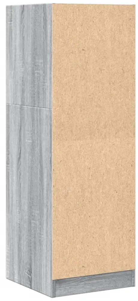 Armário boticário 40x41x118 cm deriv. madeira cinzento sonoma