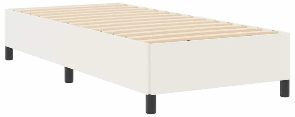 Estrado de Cama Creme 100x200 cm Tecido de Corduroy