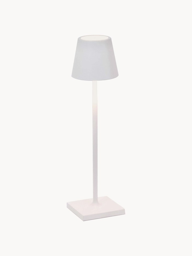 Candeeiro de mesa LED portátil e regulável Poldina