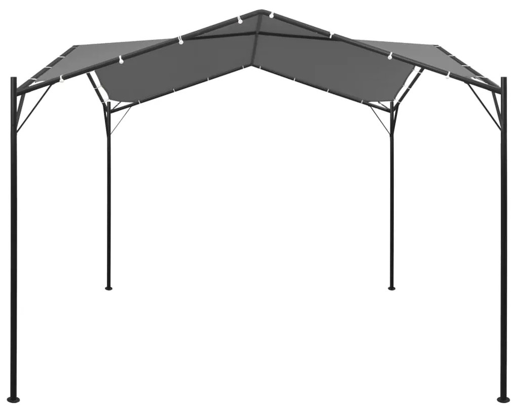 Gazebo 4x4 m antracite