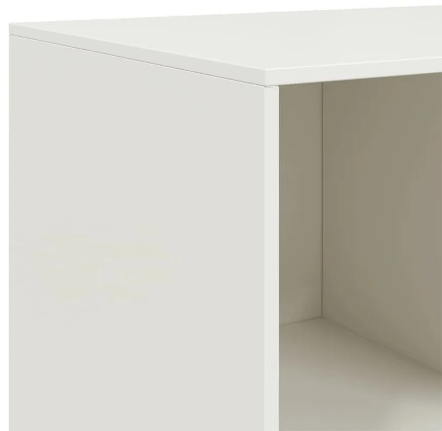 Aparador 99x39x73 cm aço branco