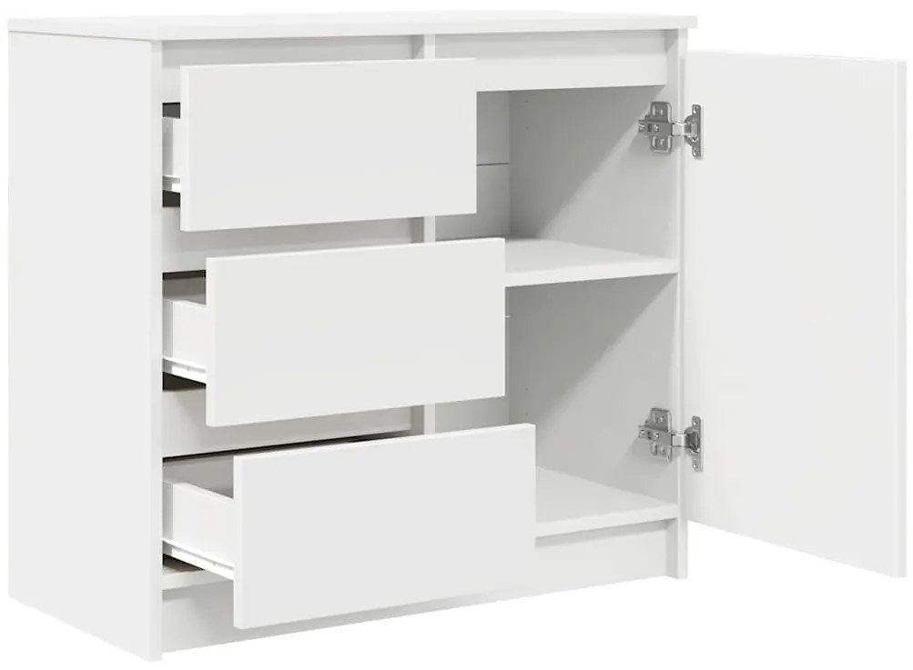 Aparador c/ gaveta 71x35x65 cm derivados de madeira branco