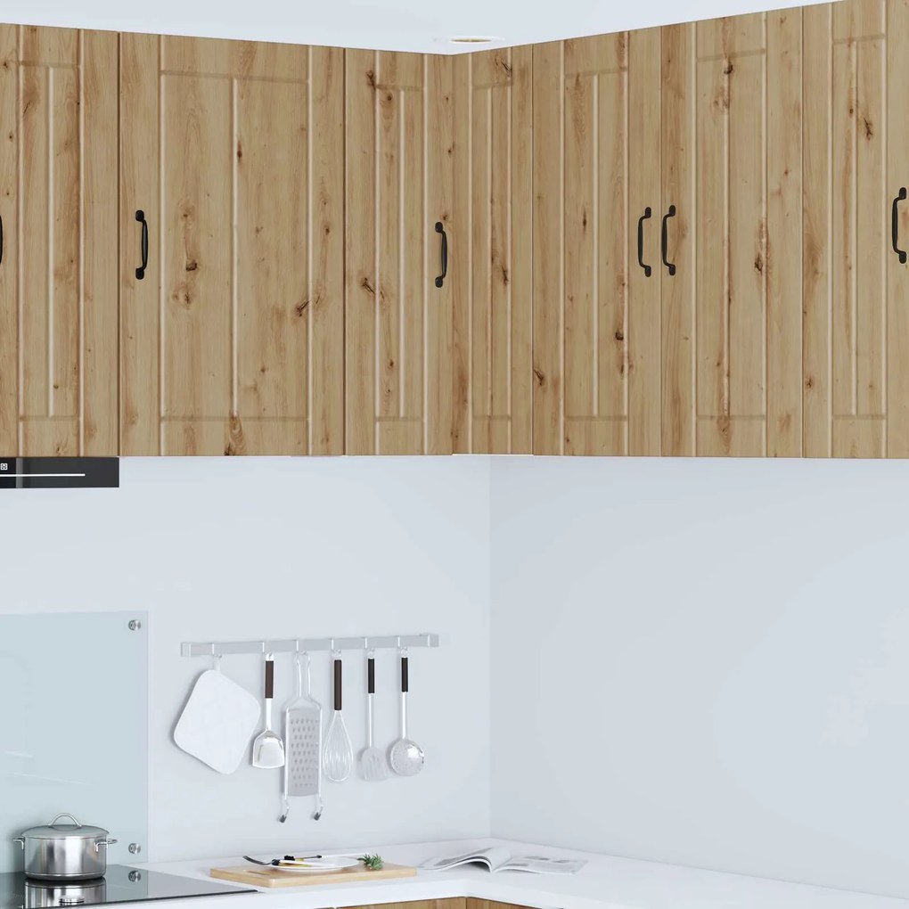 vidaXL Armário de Cozinha Carvalho Artesanal 57 x 57 x 80 cm