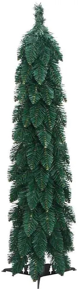Árvore de Natal artificial pré-iluminada com 30 luzes LED 60 cm