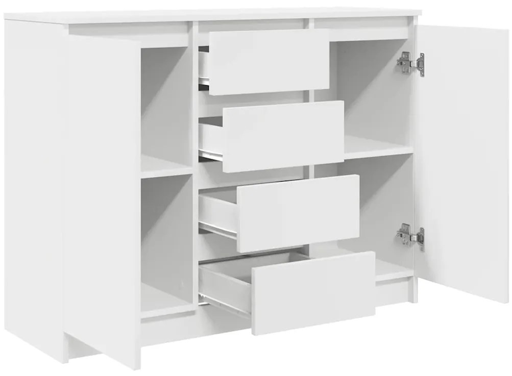 Aparador c/ gavetas 100,5x35x76 cm derivados de madeira branco