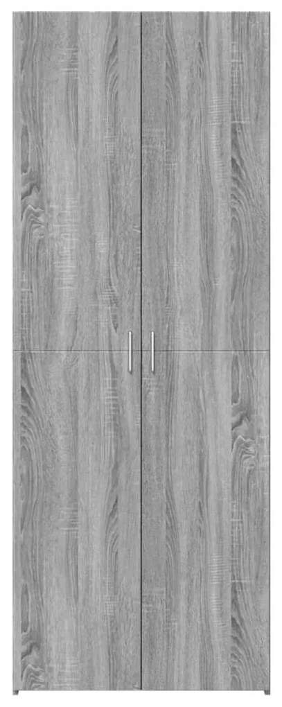 Armário alto 70x42,5x185 cm derivados madeira cinzento sonoma