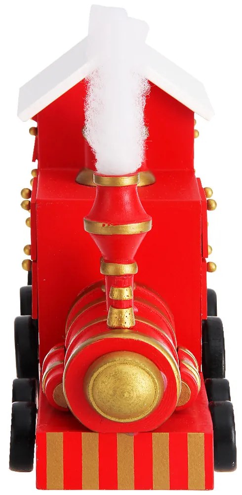 Calendário do Advento Locomotiva 42 x 23 x 11 cm Multicolorido