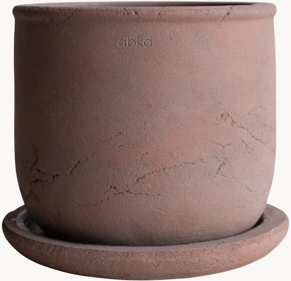 Vaso para exterior em terracota Terra, Alt 18 cm