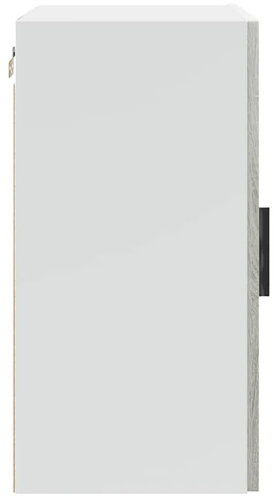 Armários parede cozinha 2 pcs Porto sonoma cinza
