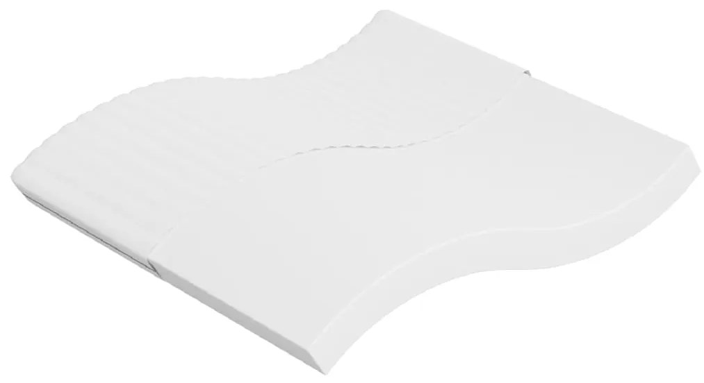 vidaXL Colchão de espuma médio suave 200x200 cm