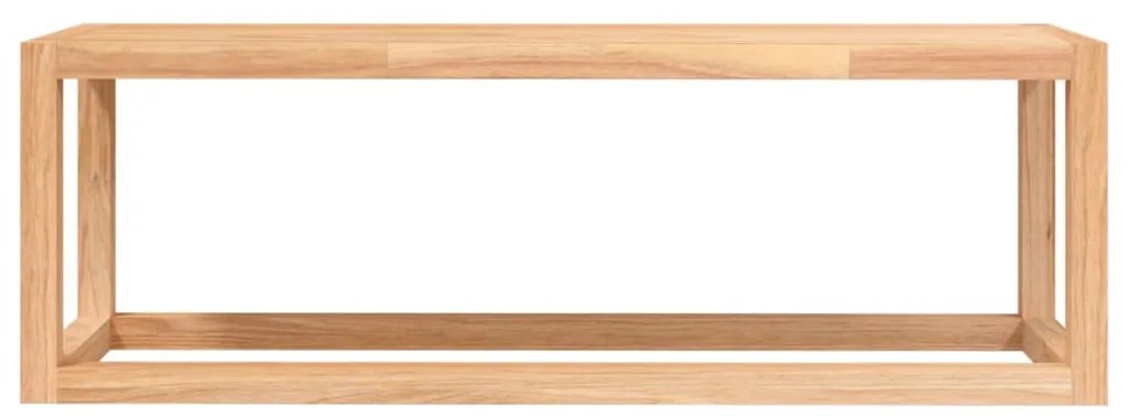 Toalheiro 60x20x20 cm madeira de nogueira maciça