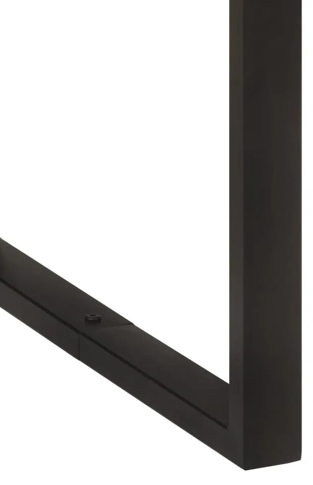 Mesa de jantar 140x70x76 cm madeira de acácia maciça