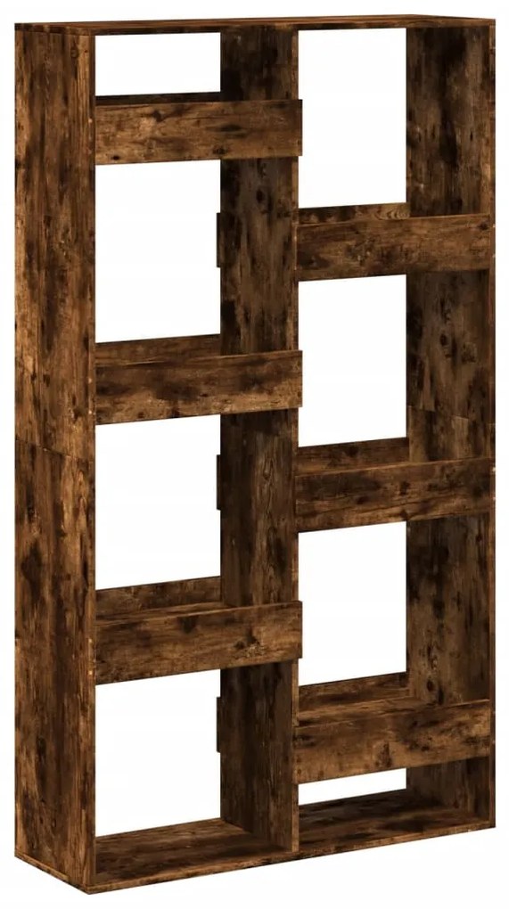 Estante 100x33x175 cm derivados de madeira carvalho fumado