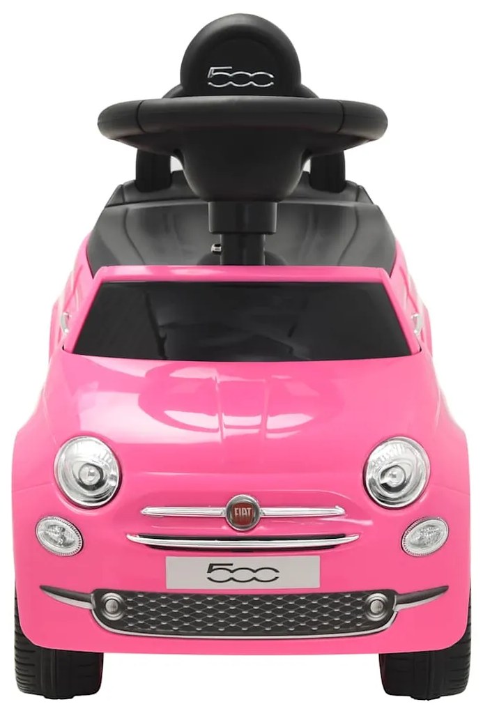 Carro de passeio Fiat 500 rosa