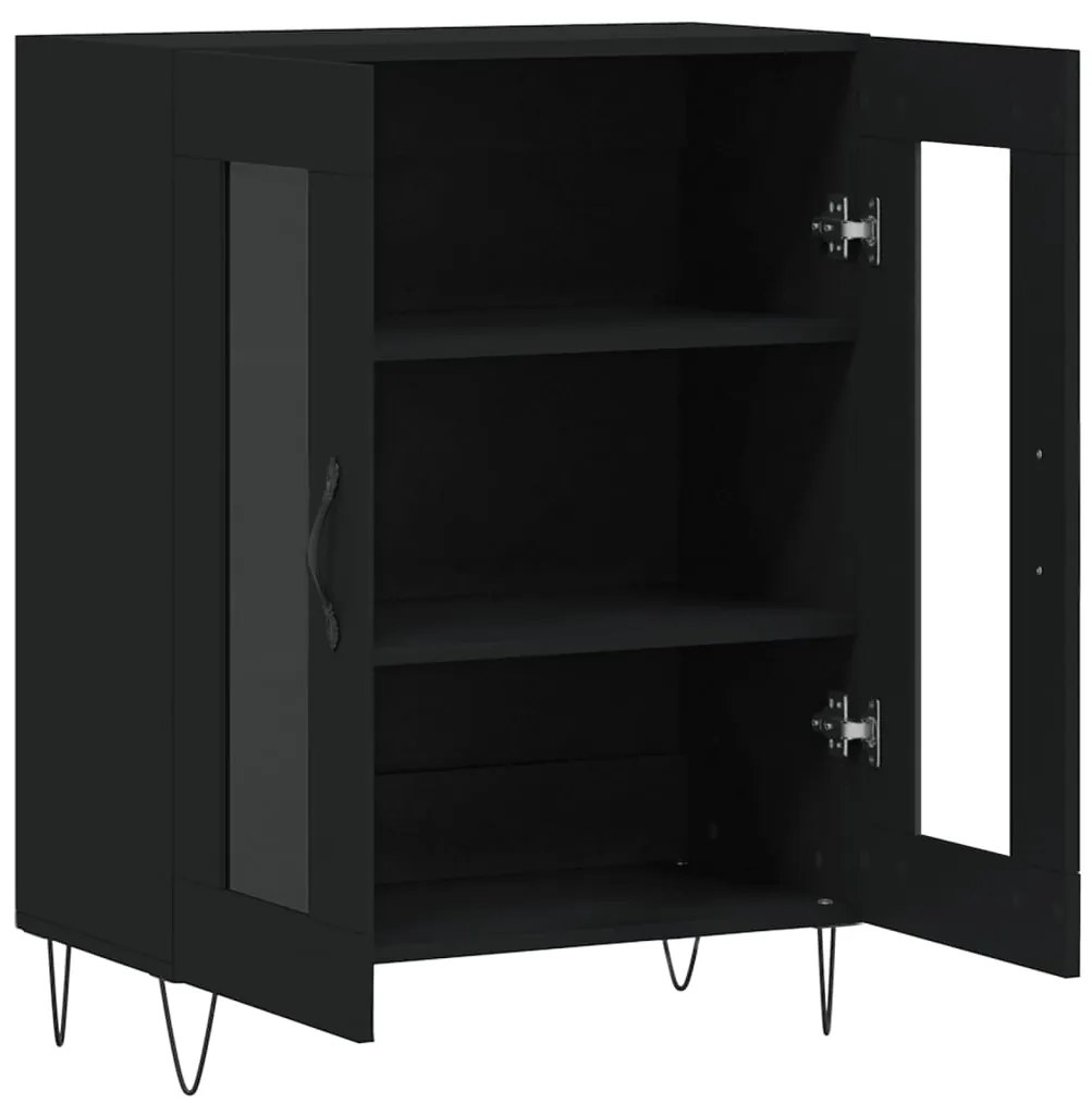 Aparador 69,5x34x90 cm derivados de madeira preto