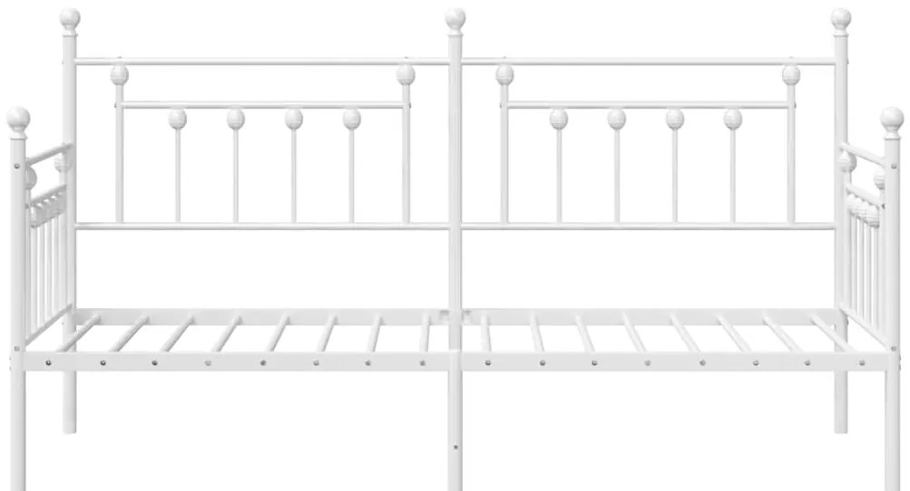 Estrutura de Cama Dia Branca 80x200 cm Aço
