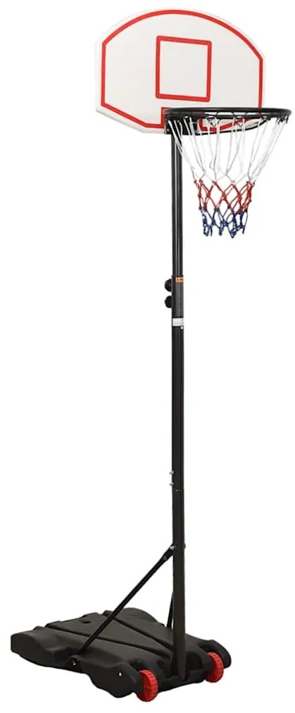 Tabela de basquetebol 216-250 cm polietileno branco