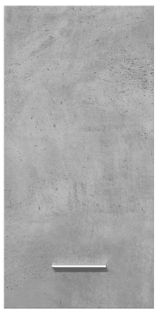 Armário suspenso “Lyon” 30x31x60 cm cinza cimento