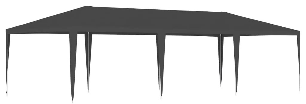 48510 vidaXL Tenda para festas 4x9 m 90 g/m² antracite
