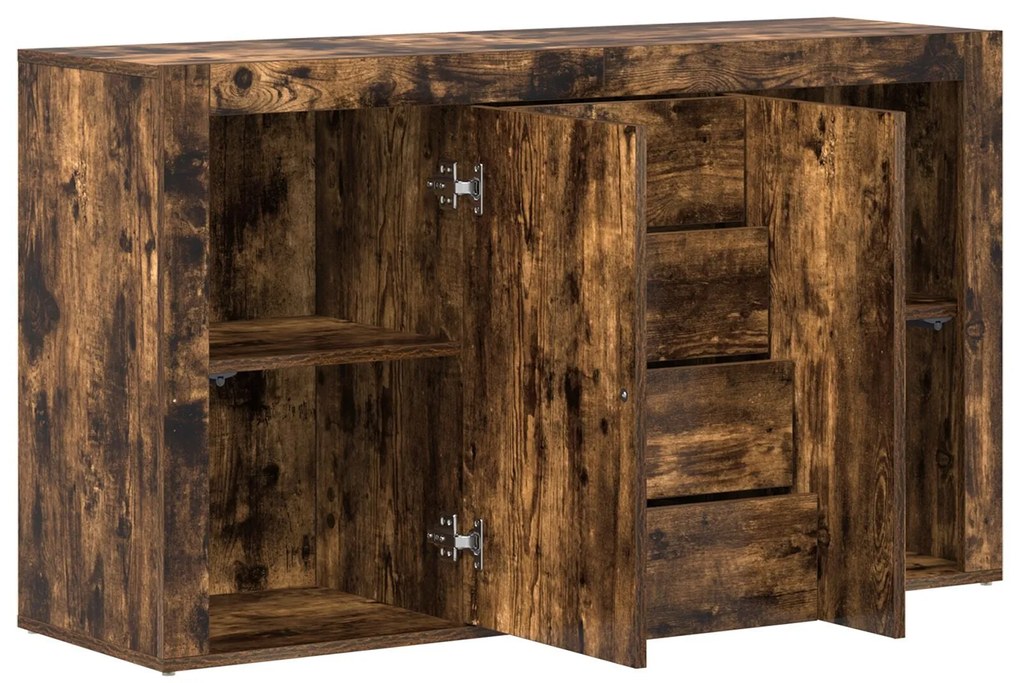 Buffet vidaXL Carvalho fumado Madeira engenheirada 120 x 36 x 69 cm