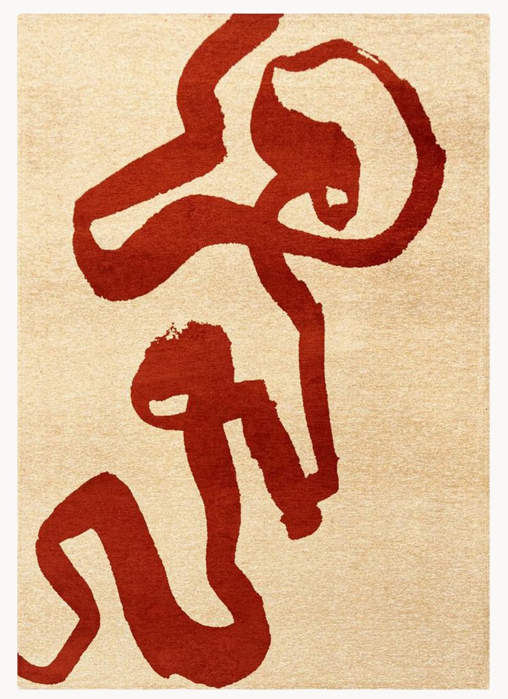 Tapete jacquard lavável para interior e exterior Ribbon